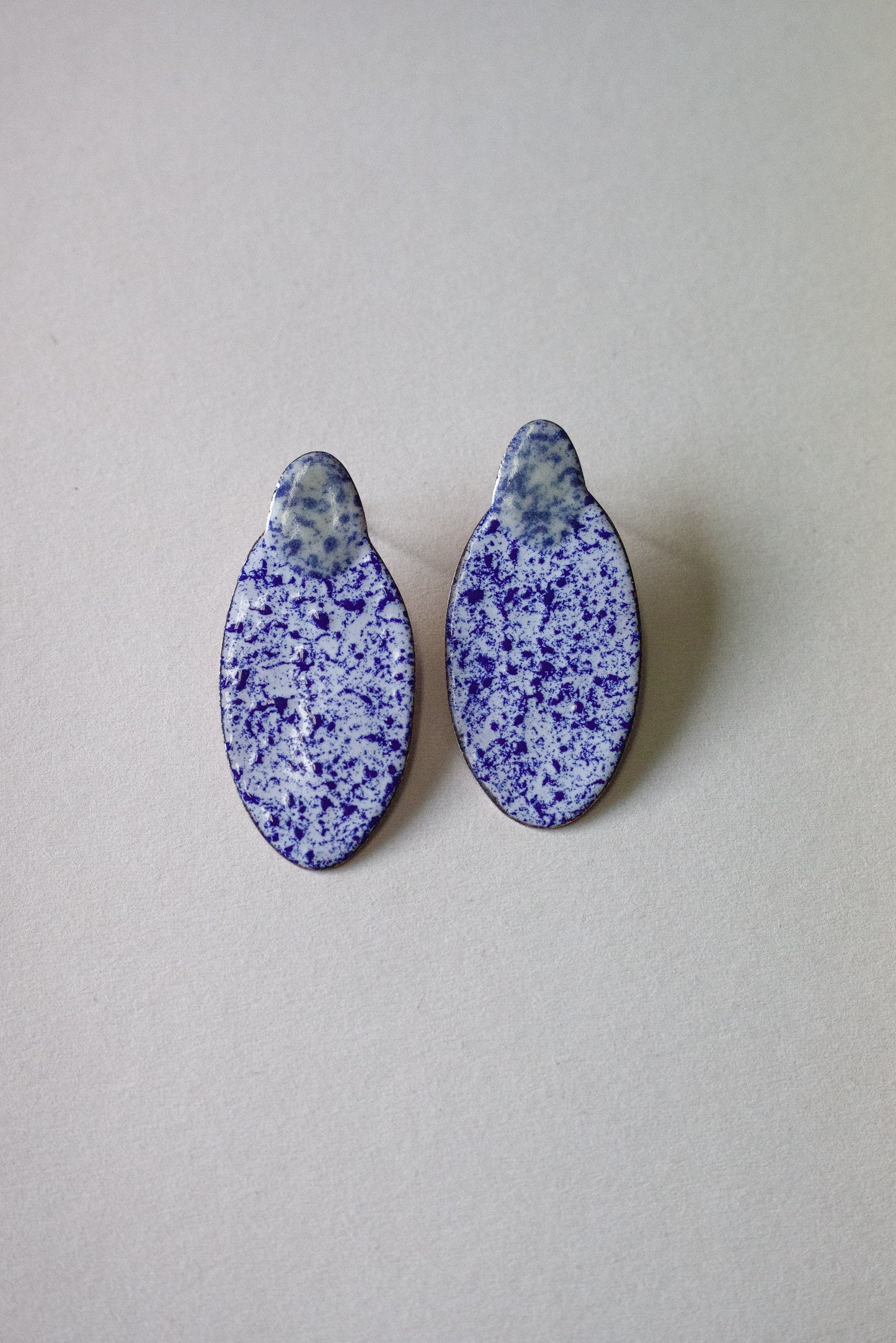 Boucles d'oreilles_Cynorhodons bleus mouchetés