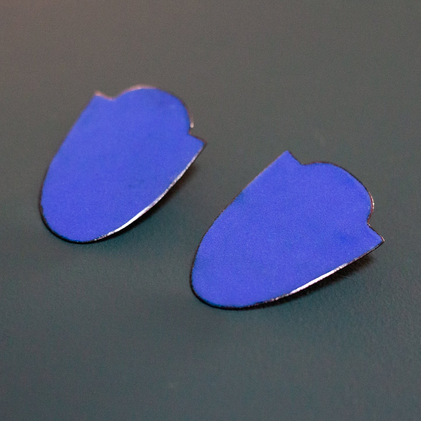 Boucles d'oreilles "Emblèmes bleus"